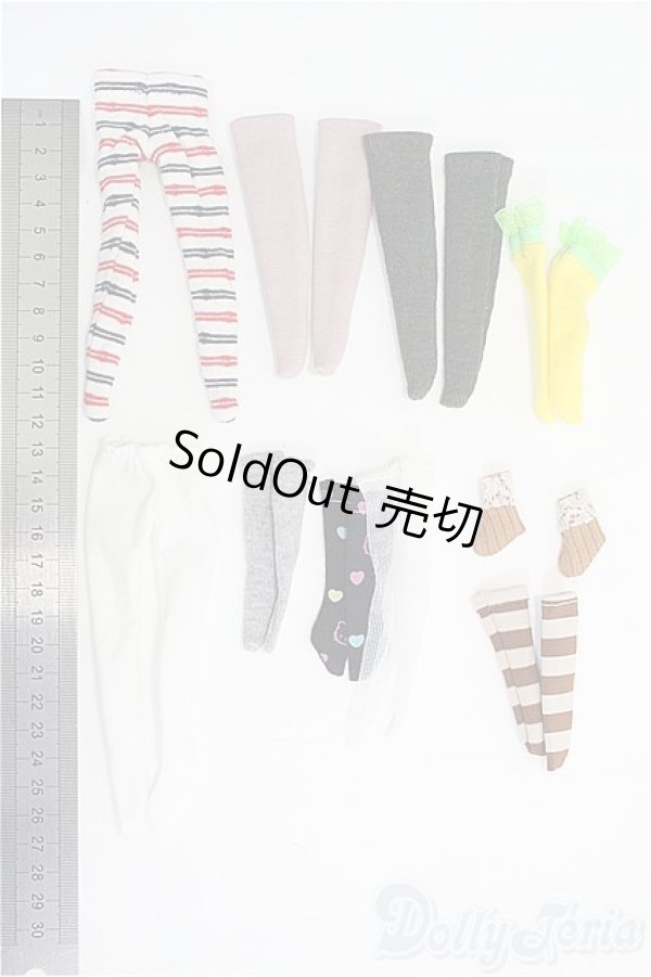 画像2: 22〜24ｃｍドール/ソックス・タイツ10点セット/0 I-25-08-10-045-TN-ZI (2)