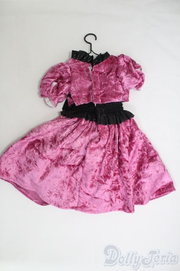 画像2: DD/OF ドレス(ピンクx黒)/0 I-25-07-20-242-TN-ZI (2)