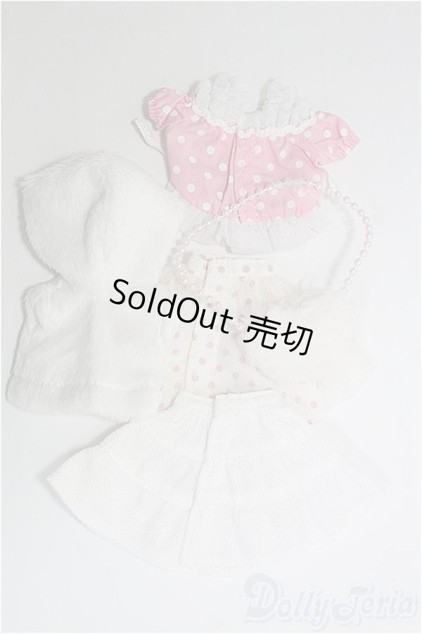 画像2: リカちゃん/OF 衣装セット(ピンクブラウス、スカート+パーカー、ピンクドットスカート) I-25-01-12-2148-TO-ZI (2)