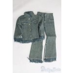 画像: ＭＳＤ/デニム衣装セット/1/4　40ｃｍ　BJD　MJD　衣装　ドール用 I-25-07-06-3062-TN-ZI