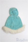 画像2: フランシー/ヴィンテージOF：blue cape poncho coat I-25-01-05-2149-TO-ZI (2)