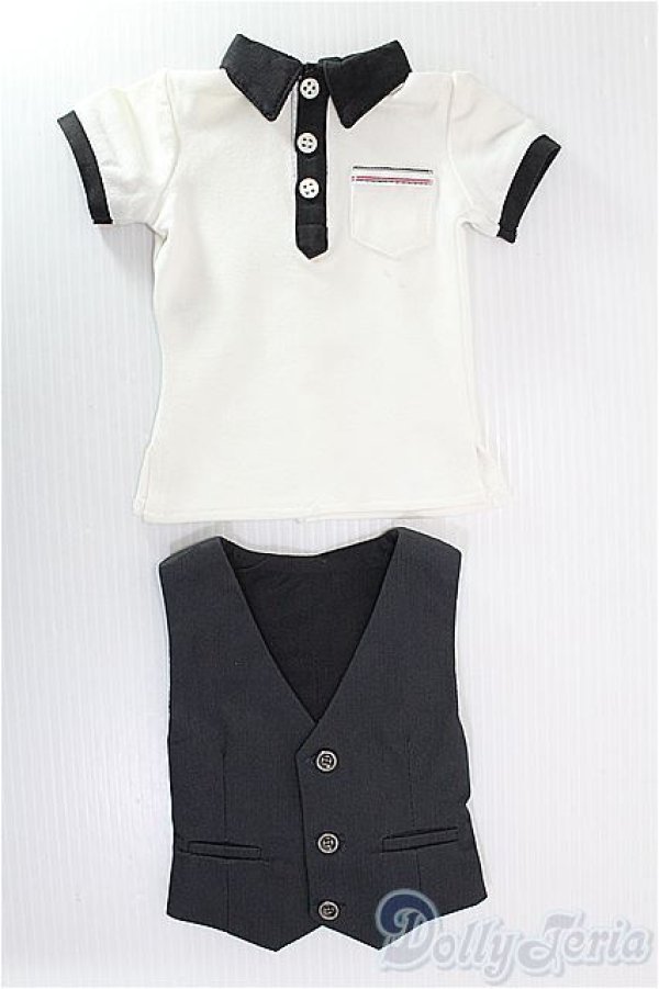 画像1: 【SALE】ＳＤ17ＢＯＹ/ベスト＆ポロシャツセット I-24-11-10-2044-TN-ZI (1)