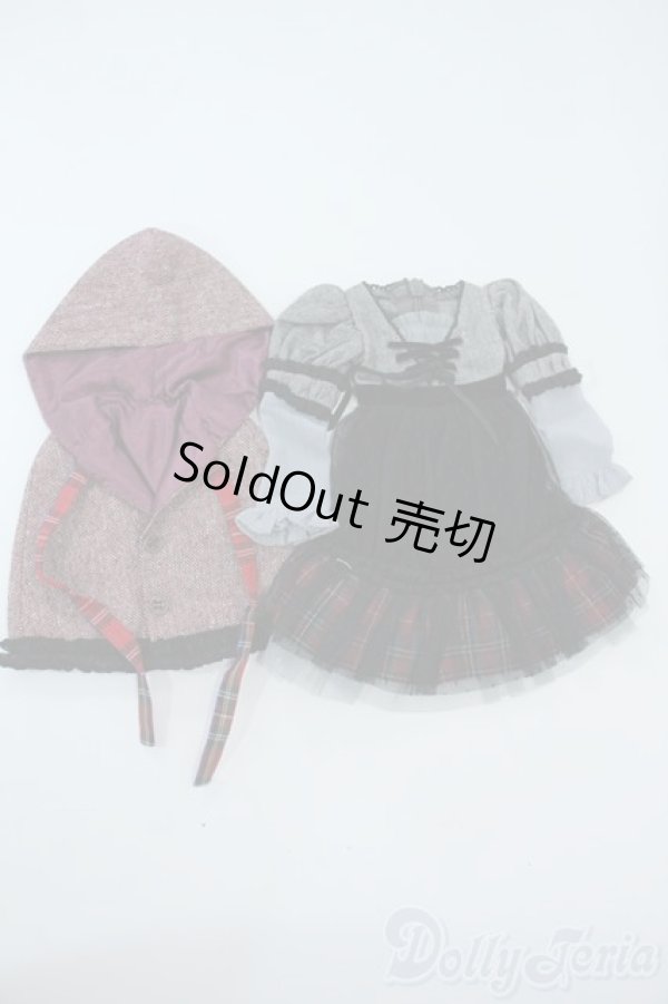 画像1: MSD/リトルレッドドレスセット Y-25-11-05-068-TN-ZY (1)