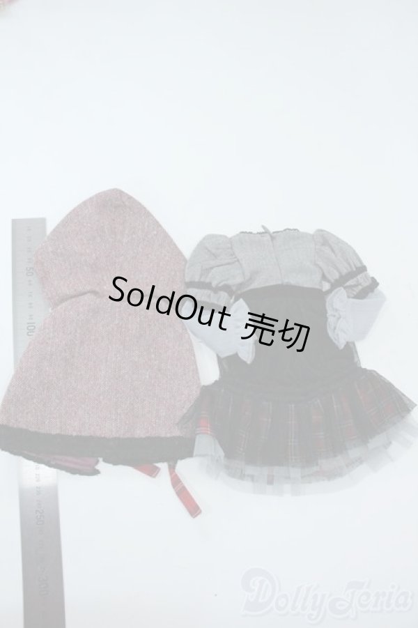 画像2: MSD/リトルレッドドレスセット Y-25-11-05-068-TN-ZY (2)