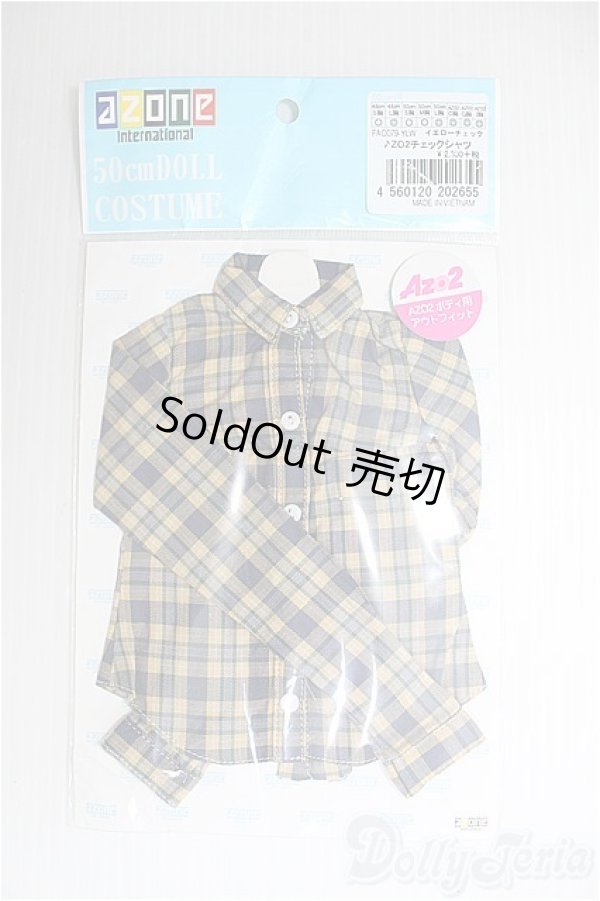 画像1: azone/AZO2チェックシャツ/ I-25-10-05-345-TN-ZI (1)