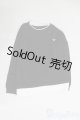 画像: 70cmドール/OF：レイヤード風Tシャツ I-25-06-15-2089-TN-ZI