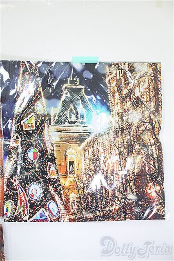 画像2: 【SALE】ドール用背景布 I-24-12-15-2172-TO-ZI (2)