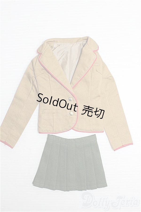 画像1: 【SALE】azone/OF：50cm用パイピングブレザー制服set I-24-12-22-2119-TO-ZI (1)