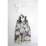 画像: 【SALE】1/6ドール(22cm)/OF Tシャツ+ワイドパンツ I-24-11-24-3175-TO-ZI