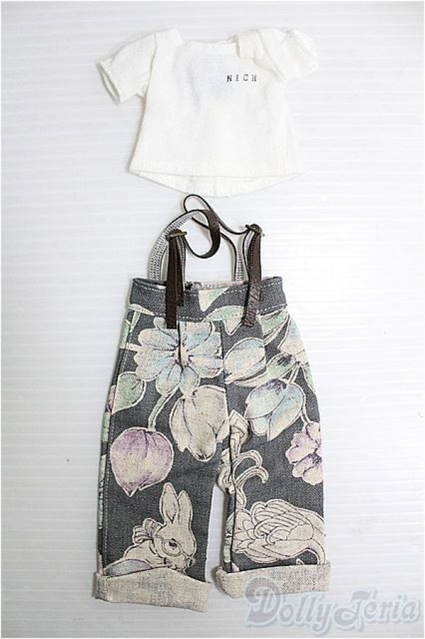 画像1: 【SALE】1/6ドール(22cm)/OF Tシャツ+ワイドパンツ I-24-11-24-3175-TO-ZI (1)