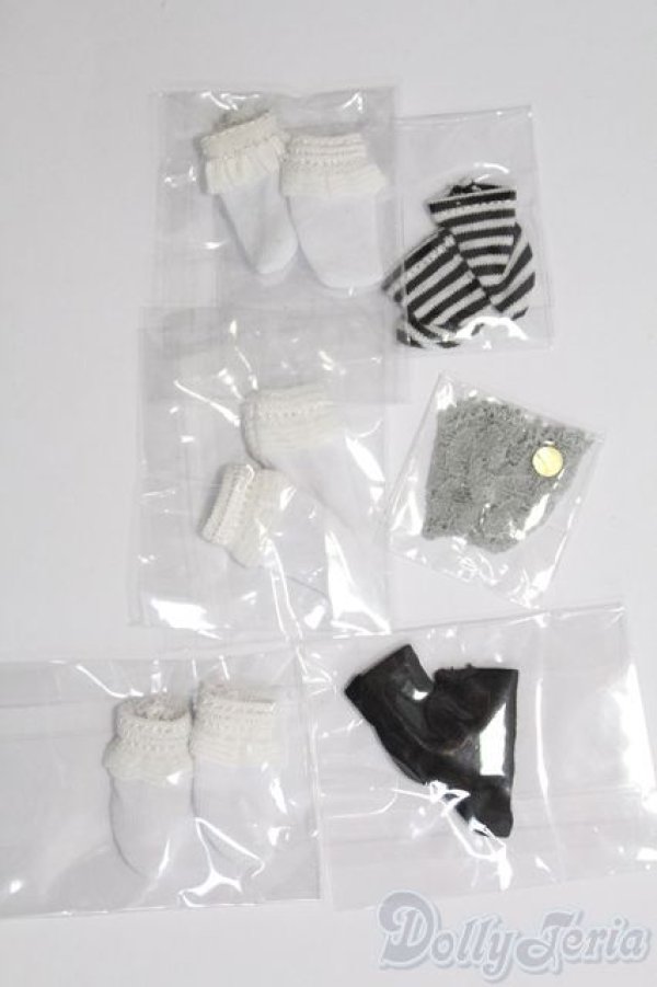 画像1: 1/12ドール/ソックス6点セット I-25-04-27-2137-TO-ZI (1)