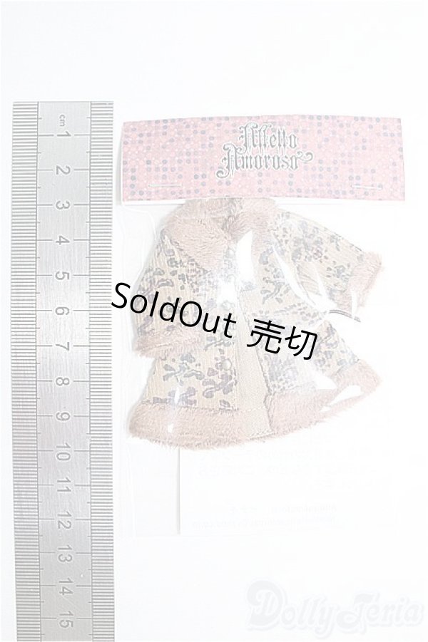 画像2: 11cmドール/OF：AffettoAmoroso様製ファーコート I-25-03-30-3130-KN-ZI (2)