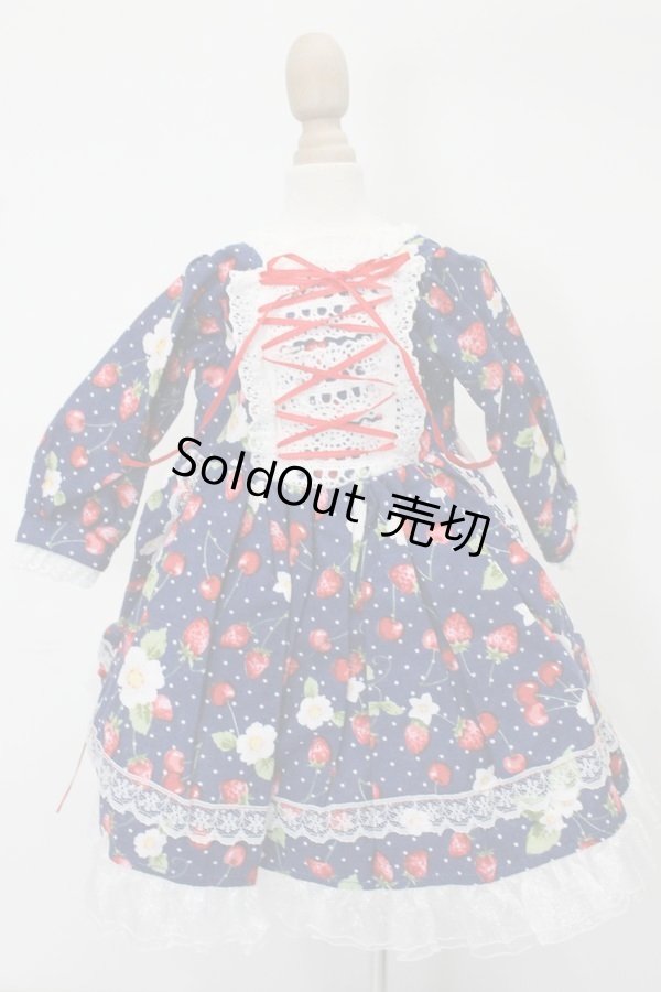 画像1: ＭDD/OF：編み上げワンピース S-25-03-09-419-GN-ZS (1)