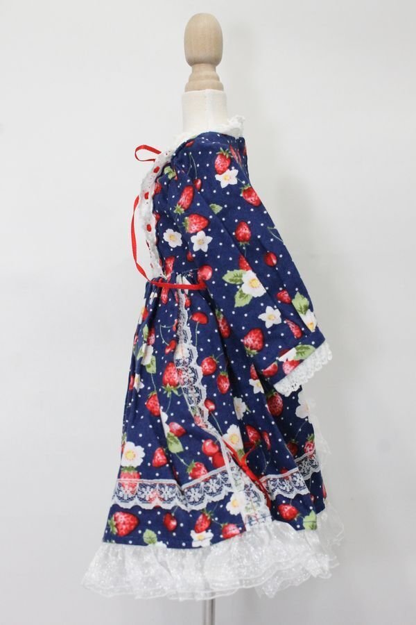 画像2: ＭDD/OF：編み上げワンピース S-25-03-09-419-GN-ZS (2)