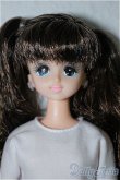 画像1: リカちゃんキャッスル/マリーン：茶黒ミックス・ツインテール/BJD　球体関節人形 A-25-03-26-312-NY-ZA (1)