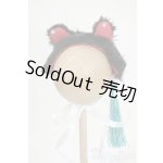 画像: SD/OF：ねこみみヘッドドレス・タッセル・黒 Y-25-12-03-278-TO-ZY