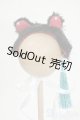 画像: SD/OF：ねこみみヘッドドレス・タッセル・黒 Y-25-12-03-278-TO-ZY