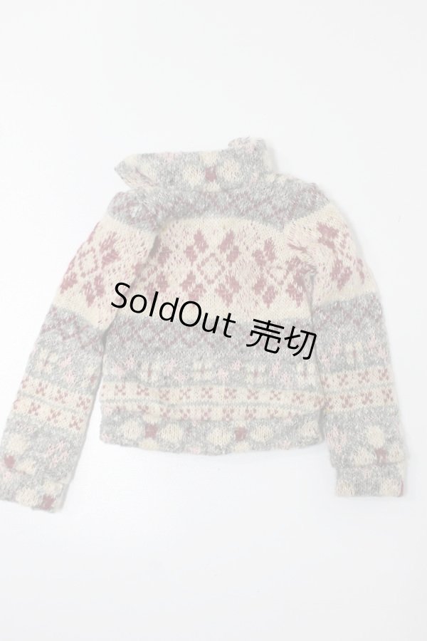 画像3: 50cmドール/OF:タートルニット S-25-11-02-349-KD-ZS (3)