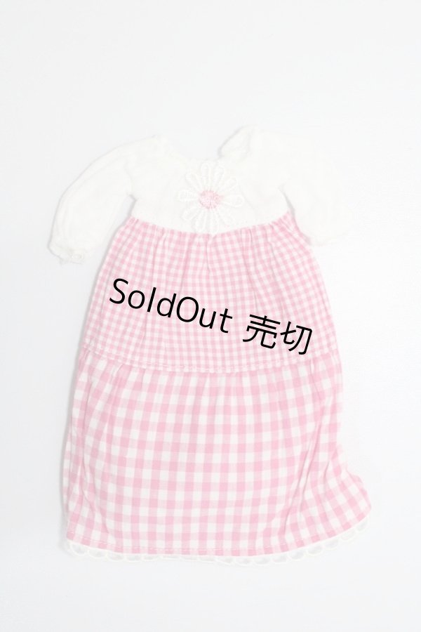 画像1: 25〜27ｃｍドール/OF：ディーラー製ワンピース S-25-07-20-364-TN-ZS (1)