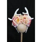 画像: MSD/OF:カチューシャ(角パーツ付)flower.B様製 S-25-04-27-322-GN-ZS