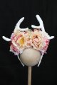 画像: MSD/OF:カチューシャ(角パーツ付)flower.B様製 S-25-04-27-322-GN-ZS