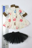 画像4: ネオブライス/OF:きのこ柄ワンピースセット S-24-12-29-462-GN-ZS (4)