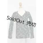 画像: SD13BOY/OF:ニットトップス(黒×白):TREE Design製 S-25-11-16-568-GN-ZS