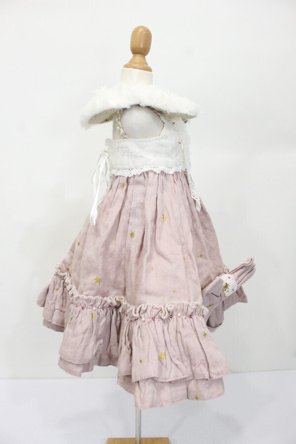 画像3: SD/OF:淡色ノースリーブワンピースセット S-25-11-30-392-GN-ZS (3)