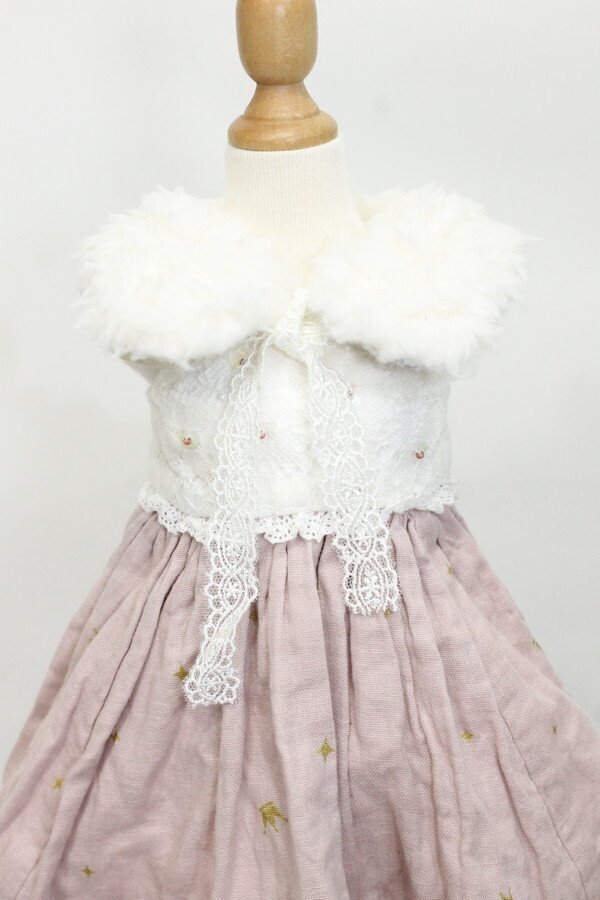 画像5: SD/OF:淡色ノースリーブワンピースセット S-25-11-30-392-GN-ZS (5)