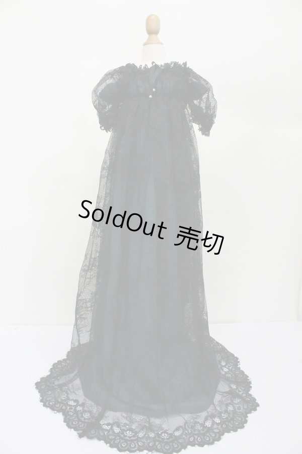 画像4: SD/OF:ハイウェストロングレースドレス:〜25 coin de Dieu〜様製 S-23-11-01-028-GN-ZS (4)