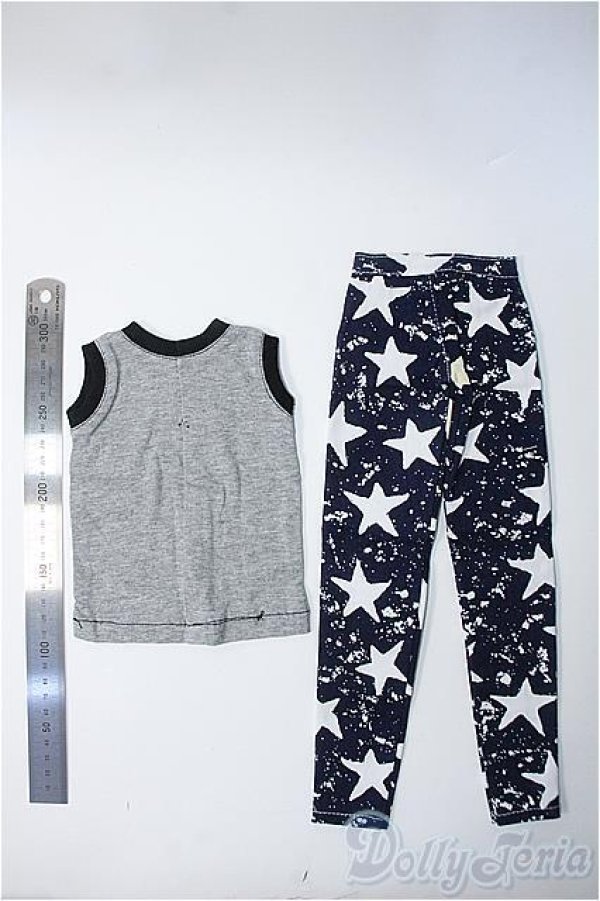 画像2: SD13Boy/OF衣装：タンクトップ+星柄パンツ Y-25-01-15-045-TN-ZY (2)