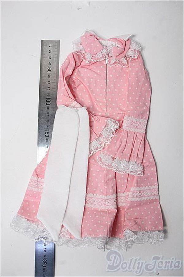 画像2: SD13GIRL/OF:ピンクドレス衣装セット Y-25-09-17-182-YD-ZY (2)