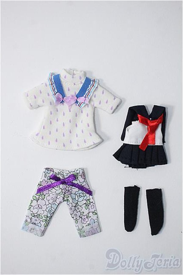 画像1: オビツ11/OF:セーラー服衣装セット Y-24-12-25-203-YB-ZY (1)