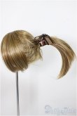 画像2: 7〜8inchウィッグ/ポニーテール(DollGa製)/インチ　BJD　MJD　ドール用 A-25-08-20-188-YB-ZA (2)