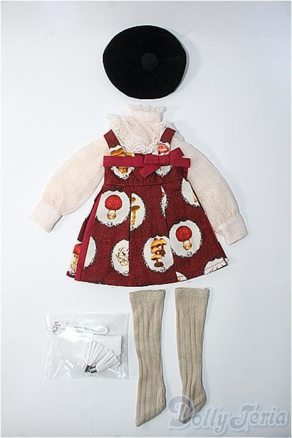 画像1: MDD/OF:ジャンパースカート衣装セット(dollheart製) Y-25-02-12-003-YB-ZY (1)