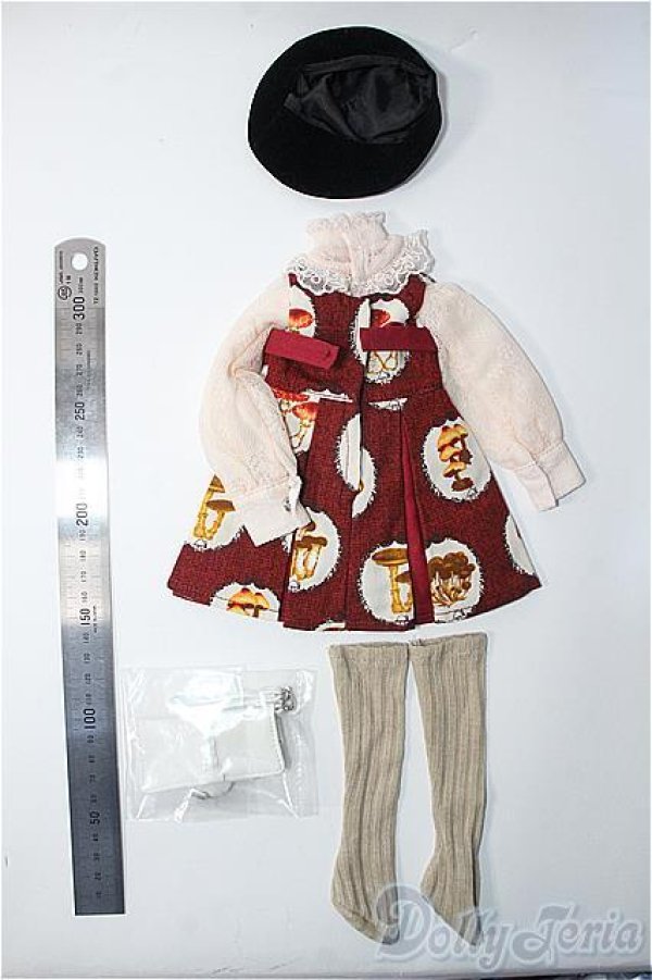 画像2: MDD/OF:ジャンパースカート衣装セット(dollheart製) Y-25-02-12-003-YB-ZY (2)