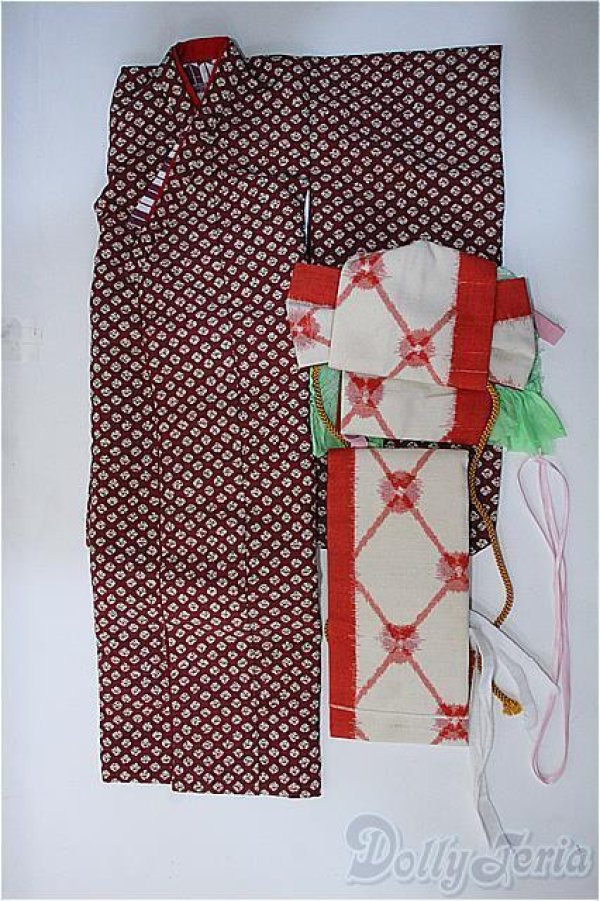 画像1: SD/OF衣装セット：着物(裾引き) Y-25-08-20-181-YB-ZY (1)