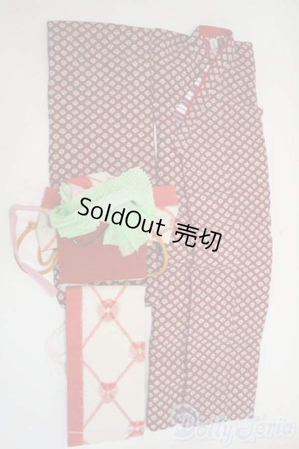 画像1: SD/OF衣装セット：着物(裾引き) Y-26-01-28-050-YB-ZY (1)