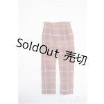 画像: リカちゃん/OF衣装:ボーイフレンドサイズ チェックパンツ Y-25-02-05-205-YB-ZY