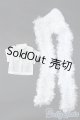 画像: MSD/OFセット:バラ メッシュシャツ+ふわふわ鍵編みニットマフラー SDM Y-24-12-25-103-YB-ZY
