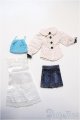 画像: プーリップ/OFセット:バラ ワンピース+ブラウス+キャミトップ+デニムスカート Y-25-01-29-125-YB-ZY
