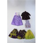 画像: 22ｃｍ〜24ｃｍドール/OF:衣装セット(紫系) Y-24-12-25-029-YB-ZY