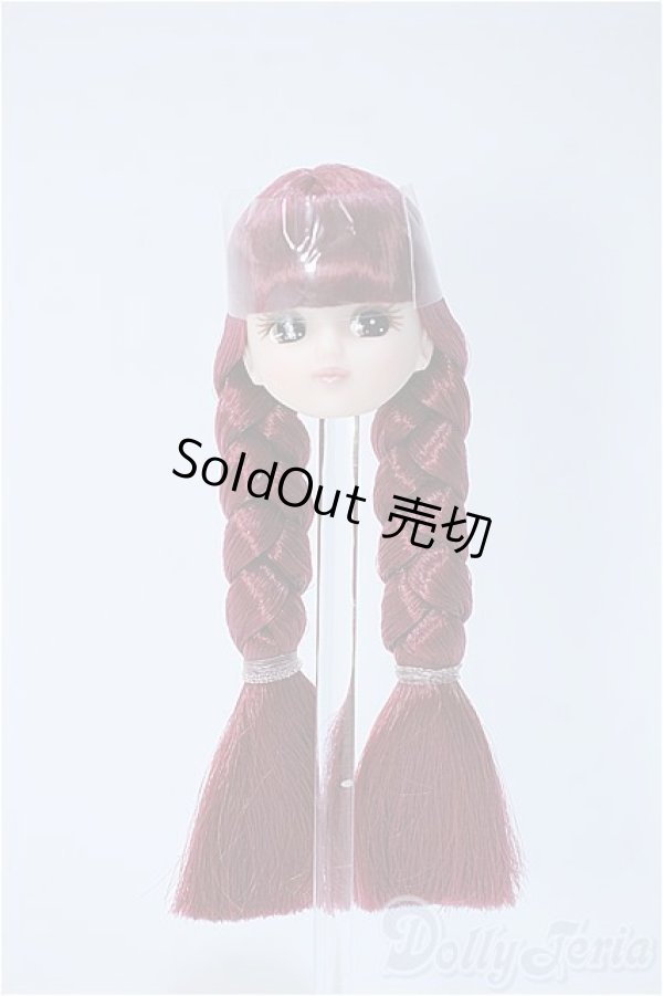 画像1: リカちゃん/キャッスル:お人形教室スペシャルリカちゃんヘッドのみ お下げ&三つ編み系 Y-25-06-04-221-YB-ZY (1)