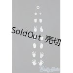 画像: オビツ24-26/ハンドパーツ:12個 +その他小物(ホワイト) Y-25-03-12-151-YB-ZY