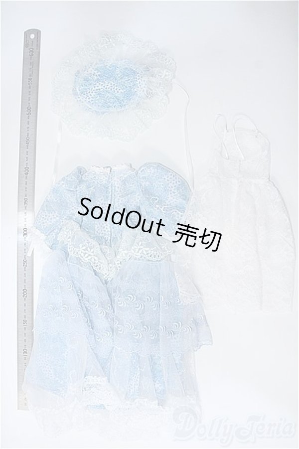 画像2: SD/OF:ブルードレスセット ドレス+ヘッドドレス他 Y-25-06-18-066-YB-ZY (2)