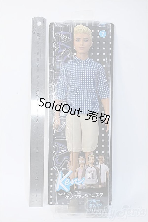 画像2: Barbie/Ken FASHIONISTAS 日本版 FNH39 ブルーチェック PREPPY CHECK/BJD　球体関節人形 A-25-06-25-548-YB-ZA (2)