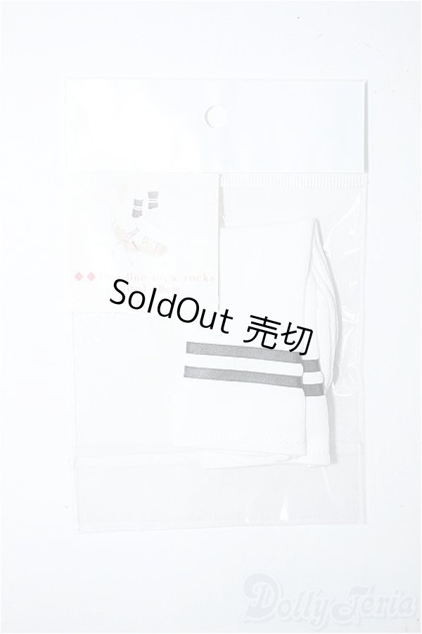 画像1: SD/OF クルーソックス(DOLK)Two line crew socks Y-25-03-12-192-YB-ZY (1)