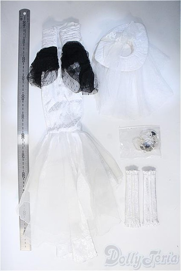 画像2: SD13GIRL/OF:ドレス衣装セット(DollHeart製) Y-25-01-22-034-YB-ZY (2)