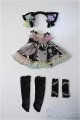 画像: 1/6 幼SD/OF 黒猫のお洋服(MIMIEL様) 衣装 ドレス セット Y-24-11-06-003-YB-ZY