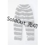 画像: 40ｃｍ/OF:ボーダースウェットパンツ Y-25-03-12-028-NY-ZY